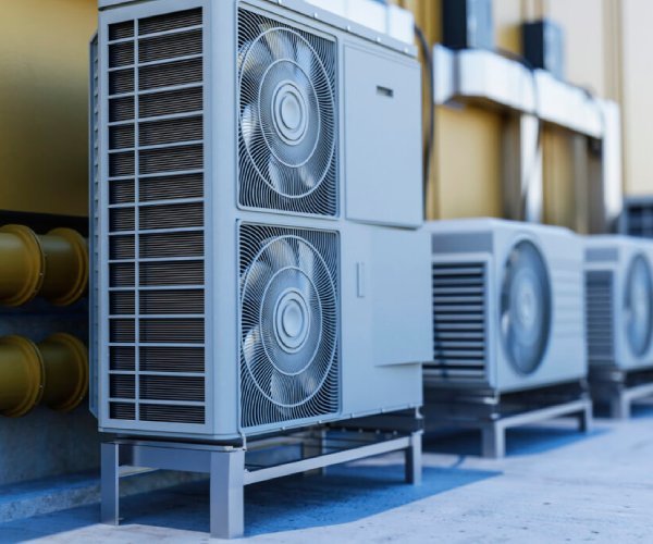 Dale's Heating & Air Conditioning team at work